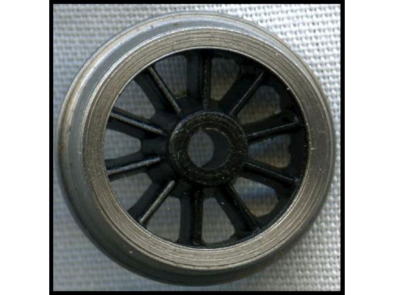 3' 1" 10 Spoke Plain Bogie Wheel
