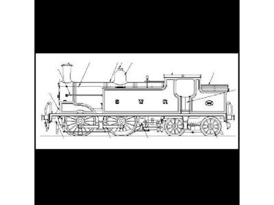 L.S.W.R. M7 class Livery Data Sheet