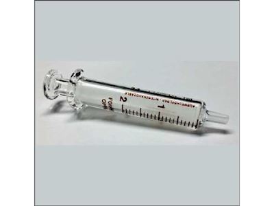2ml Ground Glass Syringe