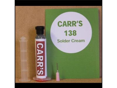 138°C. Solder Cream