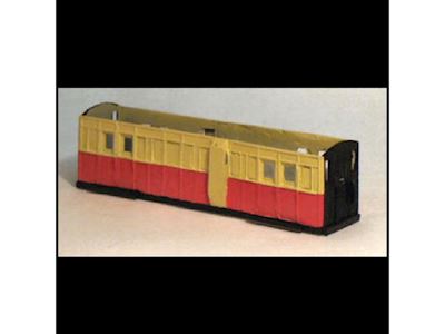 4mm Isle of Man (Style) Bogie Full Brake Coach