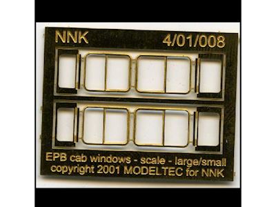4mm SR EPB Drivers Side Windows - Scale
