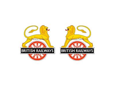 Large Pre 1956 British Railways Crest