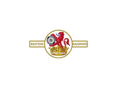 Large Post 1956 British Railways Crest