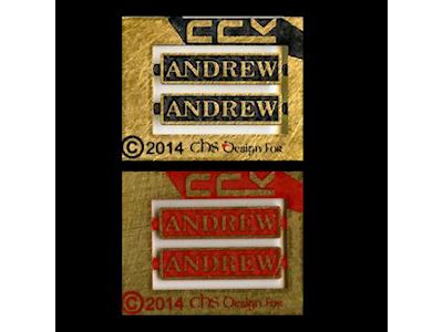 Andrew Nameplate