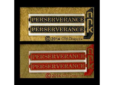 Perseverance Nameplate