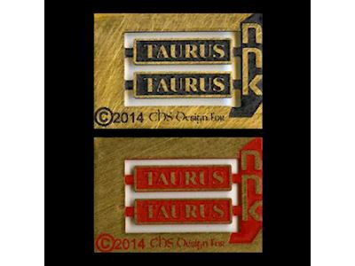 Taurus Nameplate