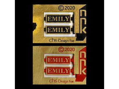 Emily Nameplate