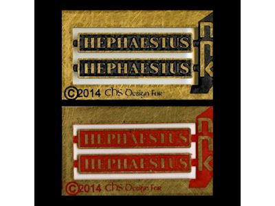 Hephastus Nameplate