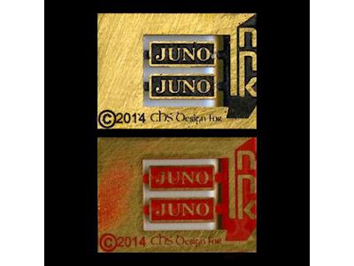 Juno Nameplate