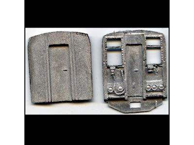 4mm Class 140 Cab Front Castings