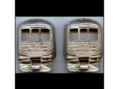 4mm Class 319 Cab Front Castings