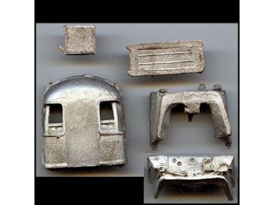 4mm Class 442 (Wessex) Cab Front Castings