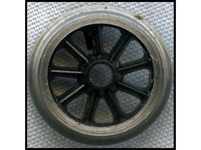 11mm 9 Spoke Plain Wheel