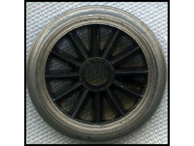 11mm 12 Spoke Plain Wheel