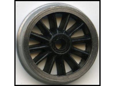 14mm 12 Spoke Plain Wheel