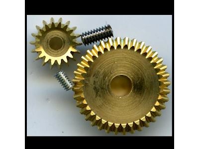 2:1 Ratio Bevel gears