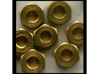 8BA Brass Full Nuts