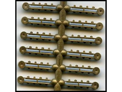 7mm Fishplates (Brass)