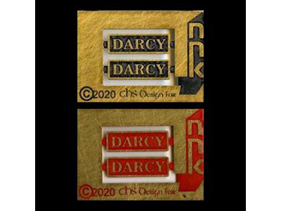 Darcy Nameplate