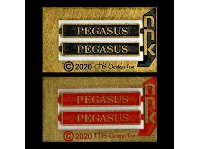 Pegasus Nameplate