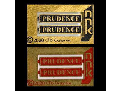 Prudence Nameplate