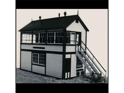 G.W.R. Timber Built Gable Roof Signal Box Kit