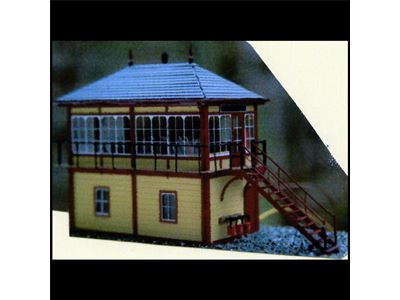 Midland Timber Signal Box Kit