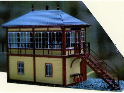 Midland Timber Signal Box Kit