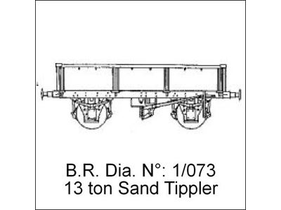 B.R. 13 Ton Sand Tippler