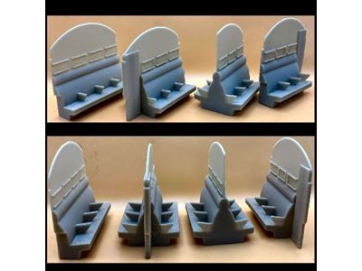 Seat Set for Kirk 7mm Semi Corr Comp Suburban