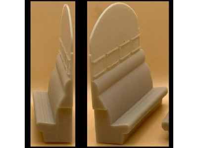 Third Class Seat for Kirk 7mm Kits - Single