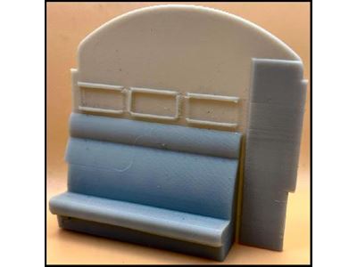 Third Class Seat for Kirk 7mm Kits - Single