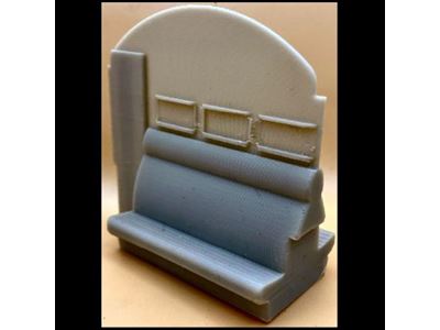 Third Class Seat for Kirk 7mm Kits - Pair