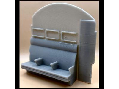 First Class Seat for Kirk 7mm Kits - Single
