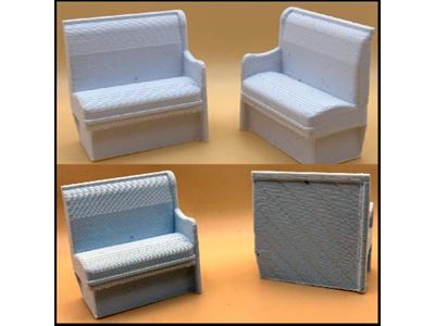 G.W.R. Autocoach Standard Seating