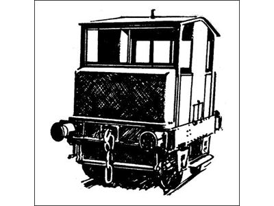 Simplex 4 wheel Petrol Shunter. GWR, BR Version